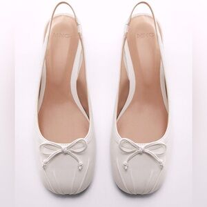 Sling back ballerina from Mango